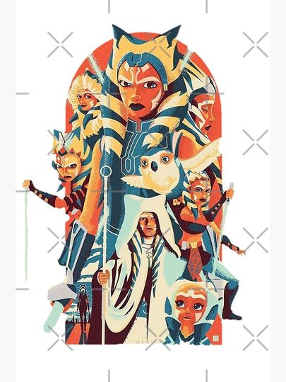 ahsoka tano Premium Matte Vertical Poster