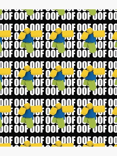 Roblox OOF Dabbing Dab Meme Funny Noob Gamer Backpack