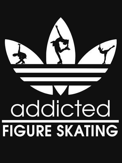 Figure skating  addicted  Lightweight Hoodie