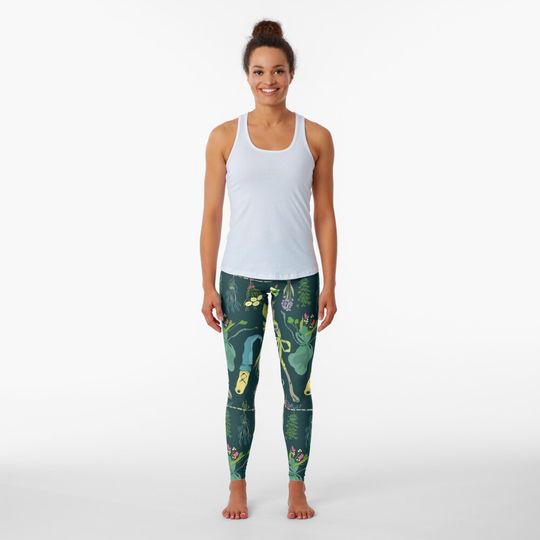 Green Witchcraft Leggings