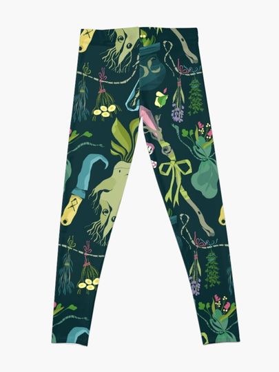 Green Witchcraft Leggings