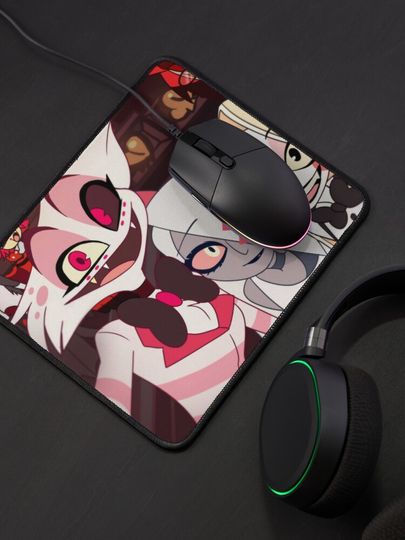 Hazbin Hotel Mouse Pad, Hazbin Hotel Decor