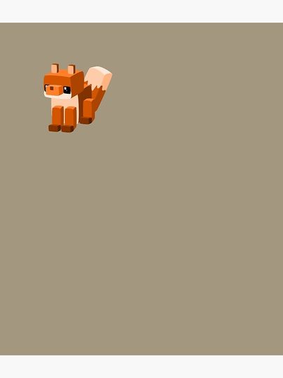 Minecraft Fox Backpack