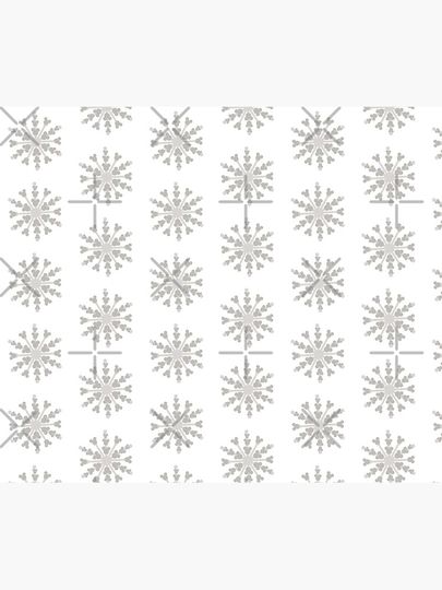 Hidden Mickey Snowflake Duvet Cover