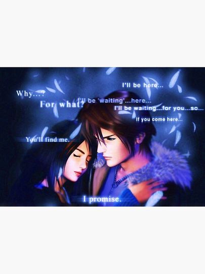 Final Fantasy VIII - Eyes on Me Premium Matte Vertical Poster