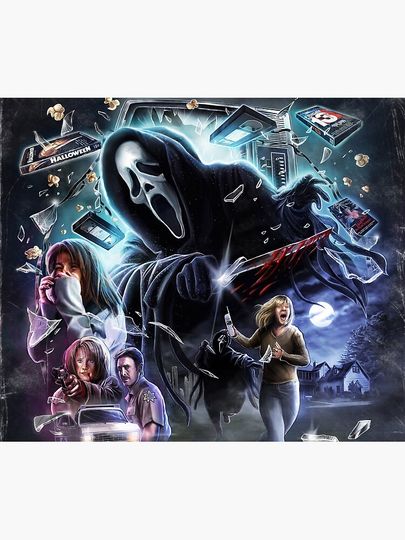 Scream Throw Blanket