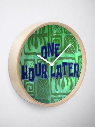 Spongebob Clock Clock, Funny Wall Clocks Decor
