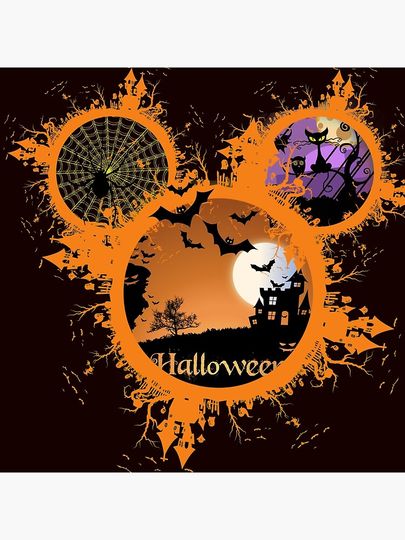 Chemise Disney Halloween Throw Pillow