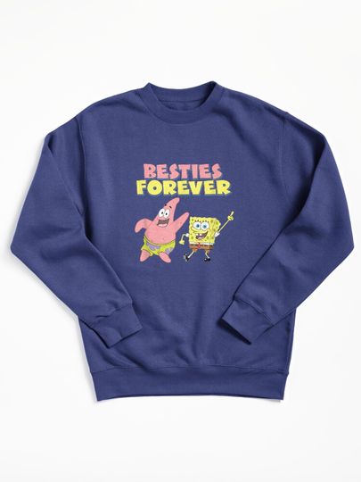 SpongeBob SquarePants  Best Friends Forever Funny Sweatshirt