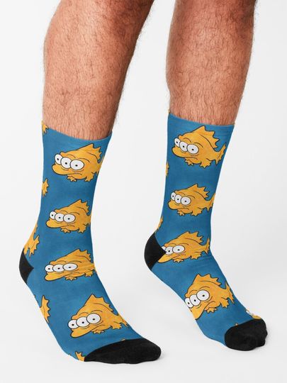 Blinky  Socks, Simpson Funny, Gift for Fan