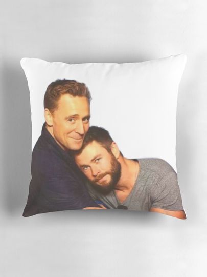 Tom Hiddleston & Chris Hemsworth Pillow