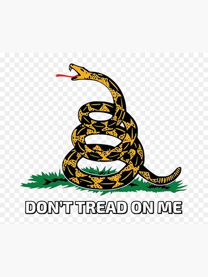 Don't Tread on Me Sticker Sticker