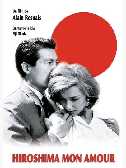 Hiroshima Mon Amour vintage Premium Matte Vertical Poster