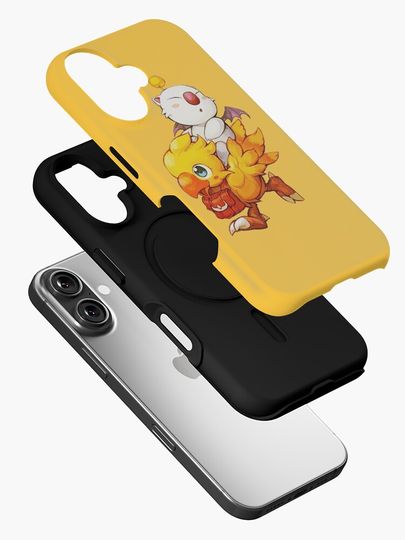 Chocobo & Moogle Final Fantasy iPhone Case