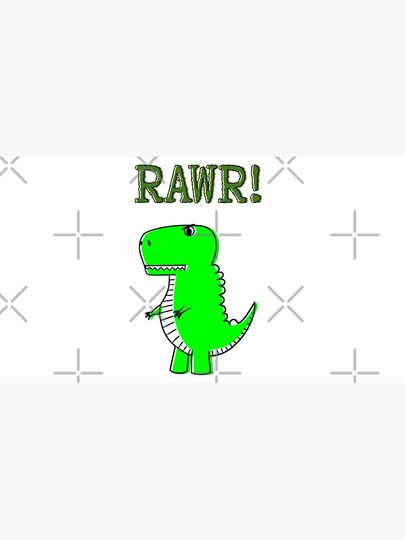 Cute Angry T-Rex Dinosaur RAWR Cap
