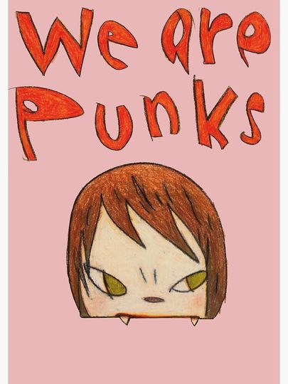 yoshitomo nara we are punking painting Canvas