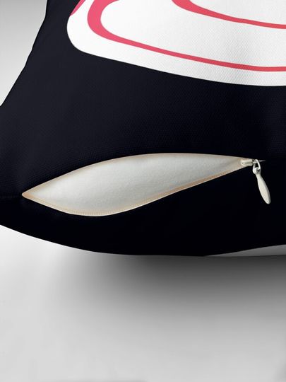 clean twril circle loop Pillow