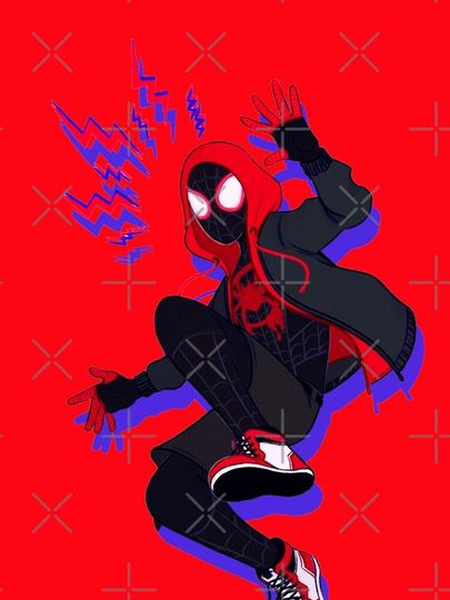 Miles Morales - spiderverse iPhone Case