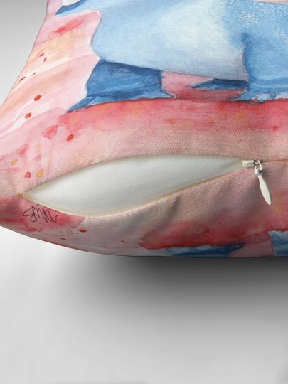 Bruni, the fire salamander Pillow