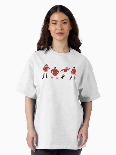 Manchester United Number 7 Design! Oversized T-Shirt