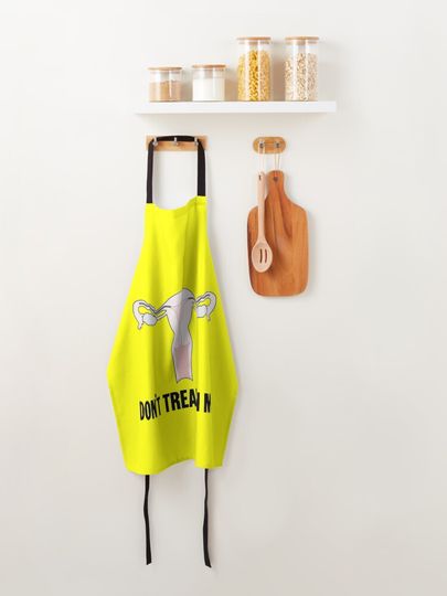 Don't Tread On Me (Ovaries) Apron