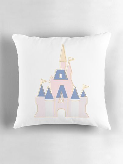 Castle Magic Kingdom Pillow