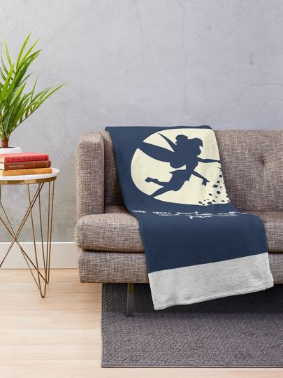 Tinkerbell quotes Throw Blanket