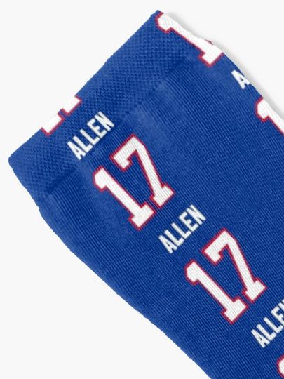 Josh Allen Socks, Gift For Fan