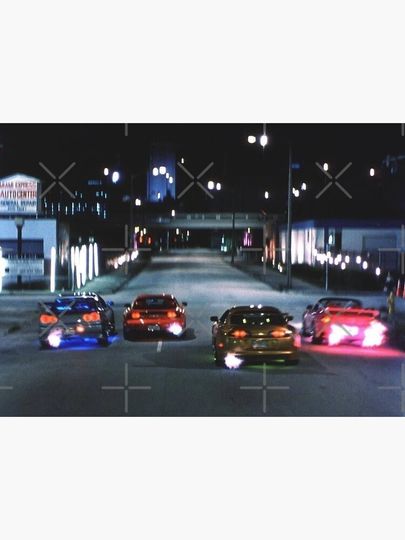 Fast and furious Premium Matte Vertical Poster