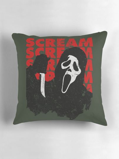 Scream Movie Pillow