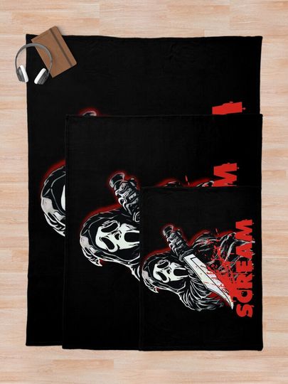 Scream Movie Throw Blanket
