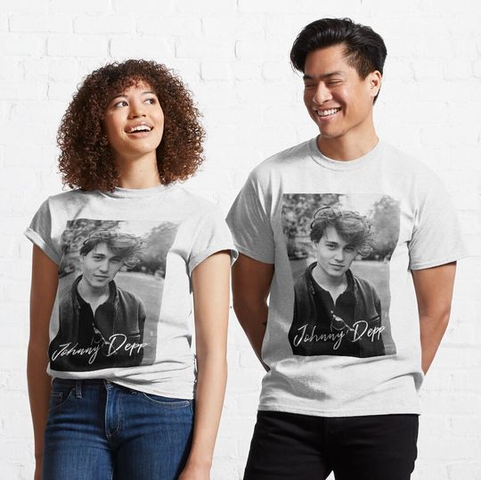Johnny Depp young 90s Classic T-Shirt