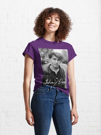 Johnny Depp young 90s Classic T-Shirt