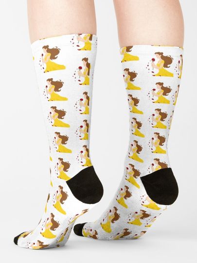 Beauty and the Beast Socks