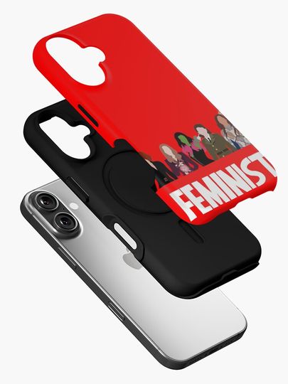Feminist marvelous ladies iPhone Case