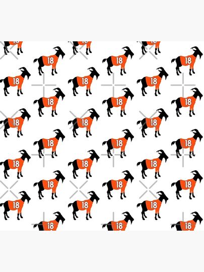Peyton Manning GOAT Socks, Gift For Fan