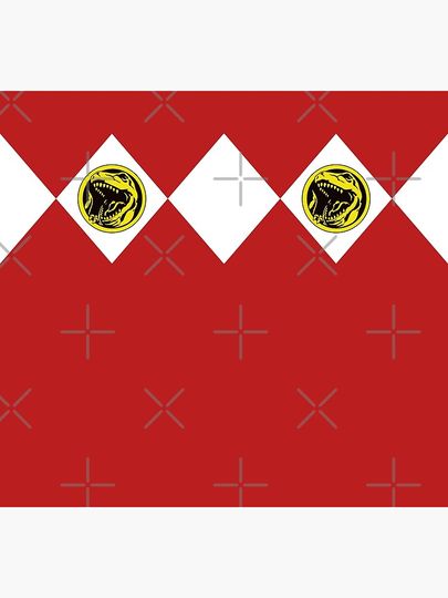 MMPR Red Ranger With Coin Socks