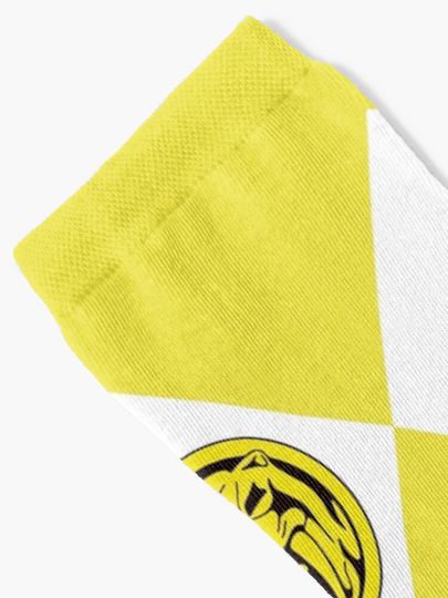 MMPR Yellow Ranger With Coin Socks