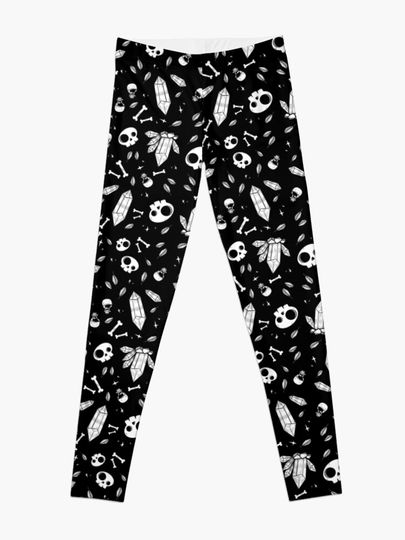 Just Witch Things (black) Leggings