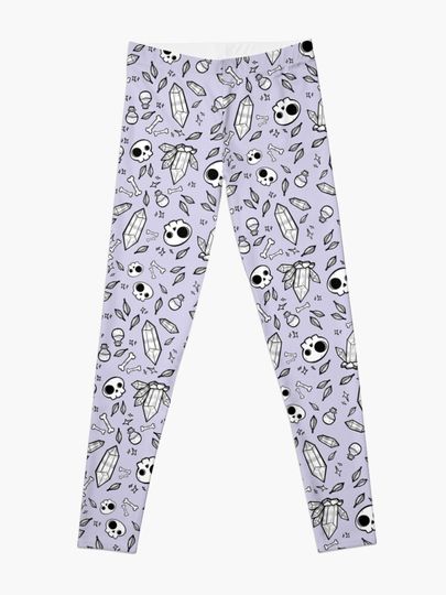 Just Witch Things (purple) Leggings