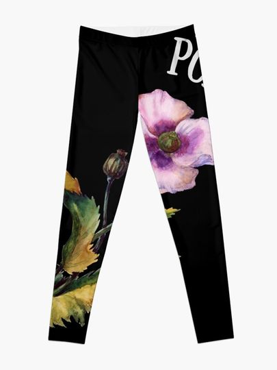 Witch Herb Collection - Poppy Leggings