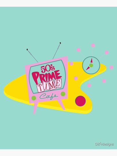 50's Prime Time Cafe Apron