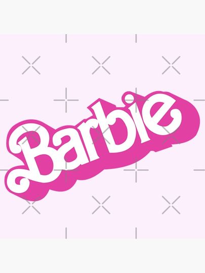 Barbie Logo Premium Matte Vertical Poster