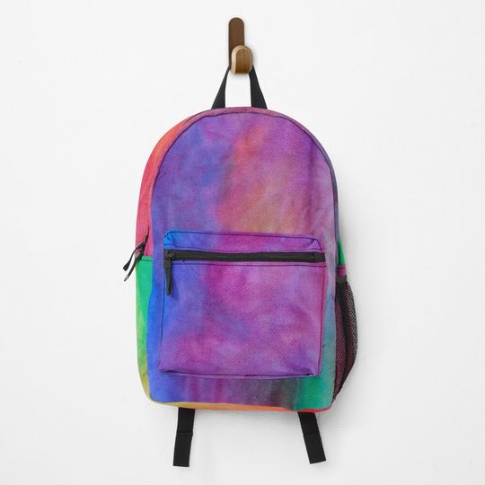 rainbow Tie-Dye Backpack