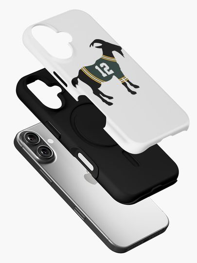 Aaron Rodgers GOAT iPhone Case