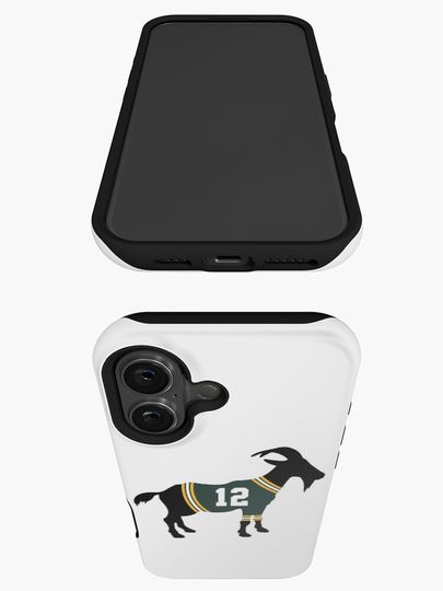 Aaron Rodgers GOAT iPhone Case
