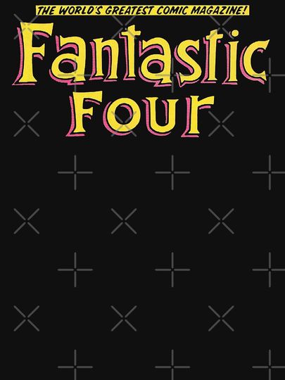 Fantastic Four - Classic Title - Clean Essential T-Shirt