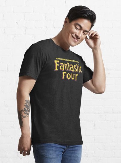Fantastic Four - Classic Title - Clean Essential T-Shirt