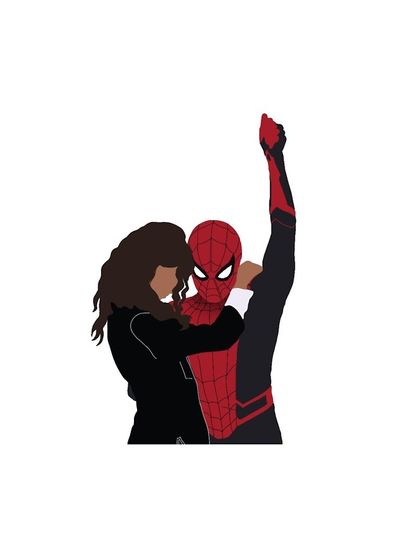 Spiderman MJ Tom Holland Zendaya  iPhone Case