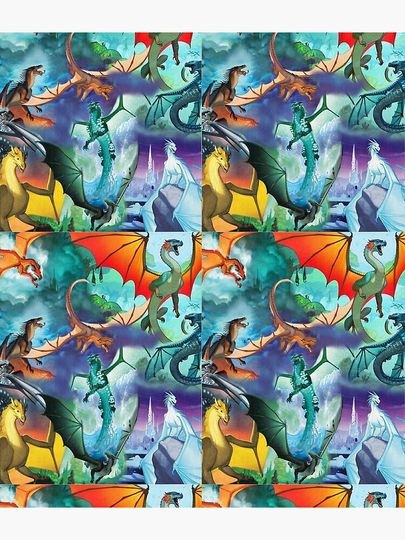 Wings of fire all dragon Series Backpack